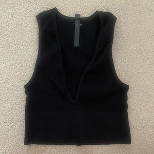 Urban Outfitters Out from Under black crop top